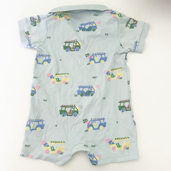 The Beaufort Bonnet Company TBBC Sir Proper's Romper in Bay Hill Buggy 18-24M - Picture 7 of 7